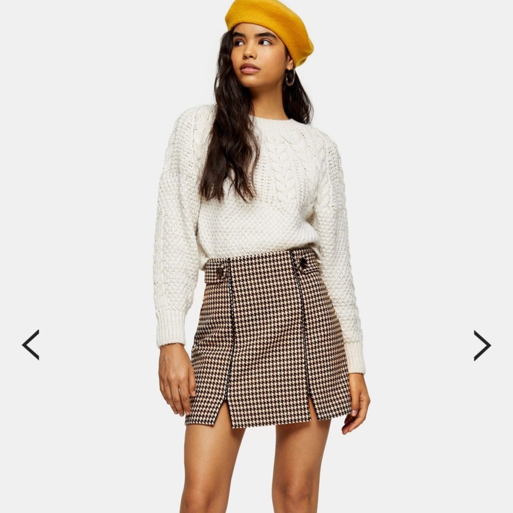 Topshop mini skirt